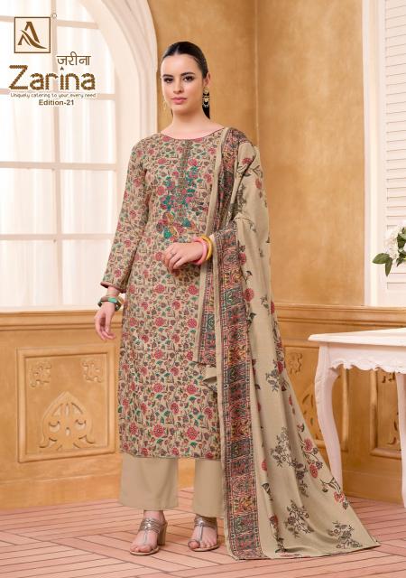 Alok suit zarina-21 delhi dress materials wholesale